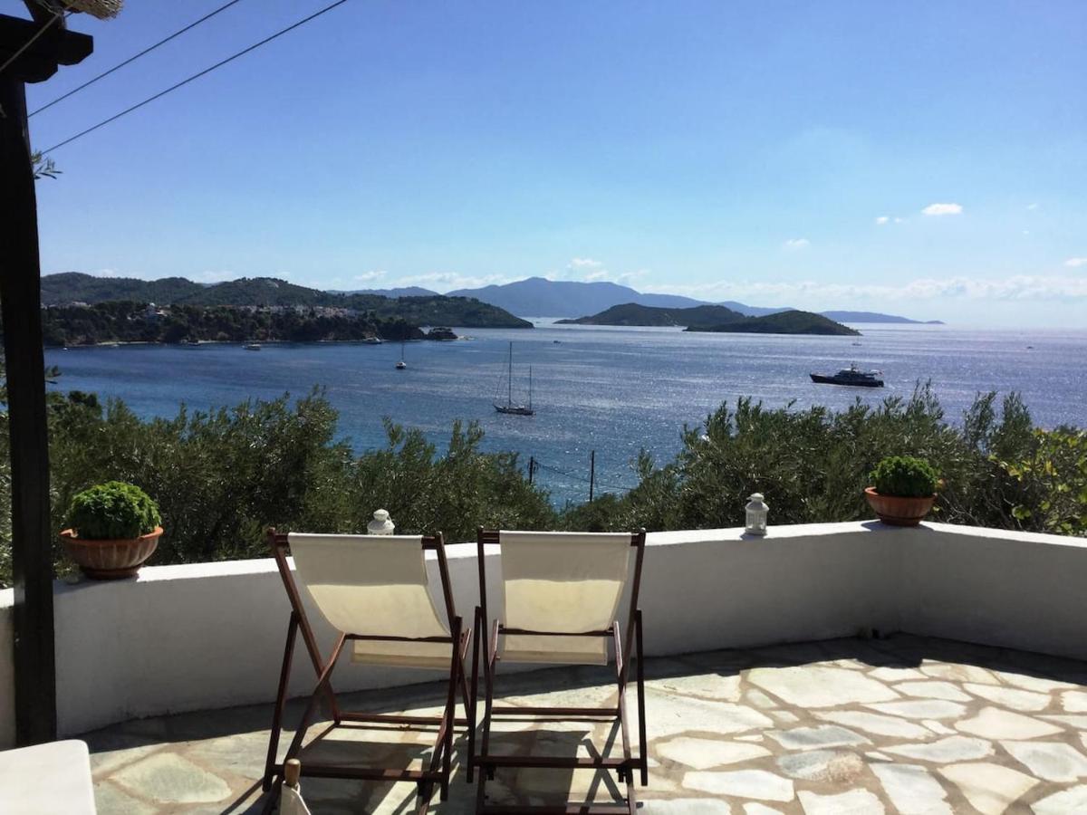 Golden View Villa İskados Dış mekan fotoğraf