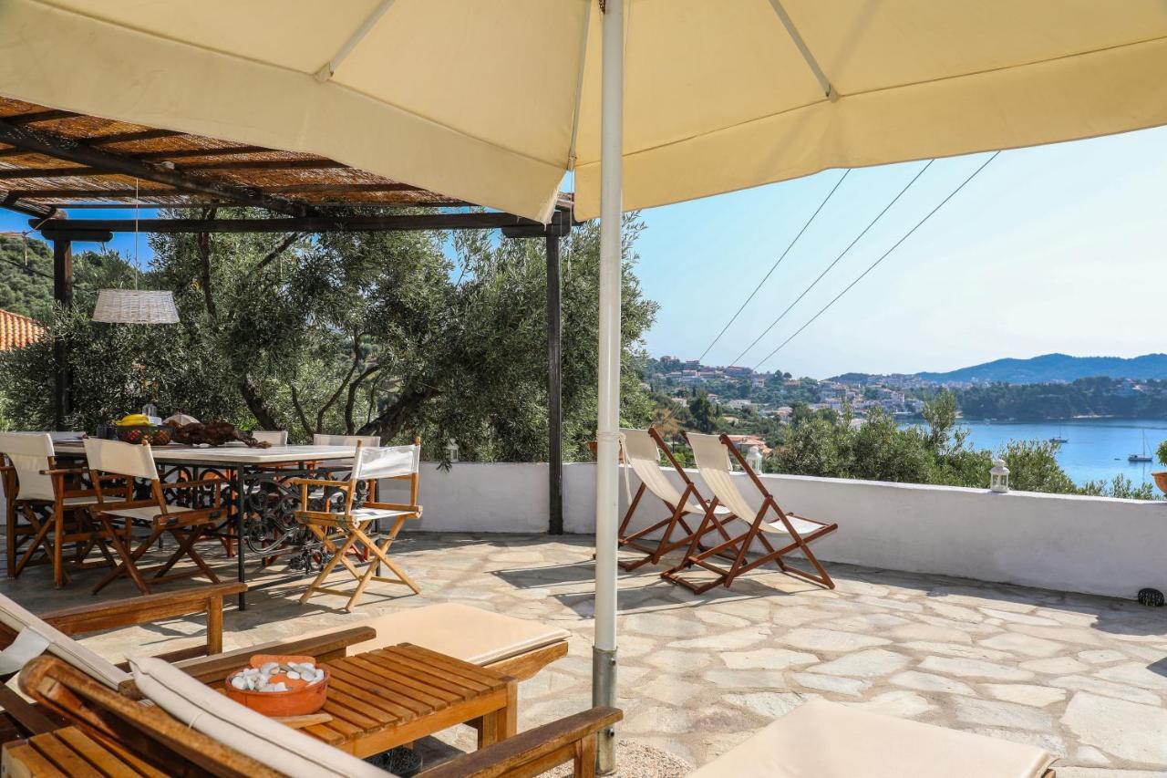 Golden View Villa İskados Dış mekan fotoğraf
