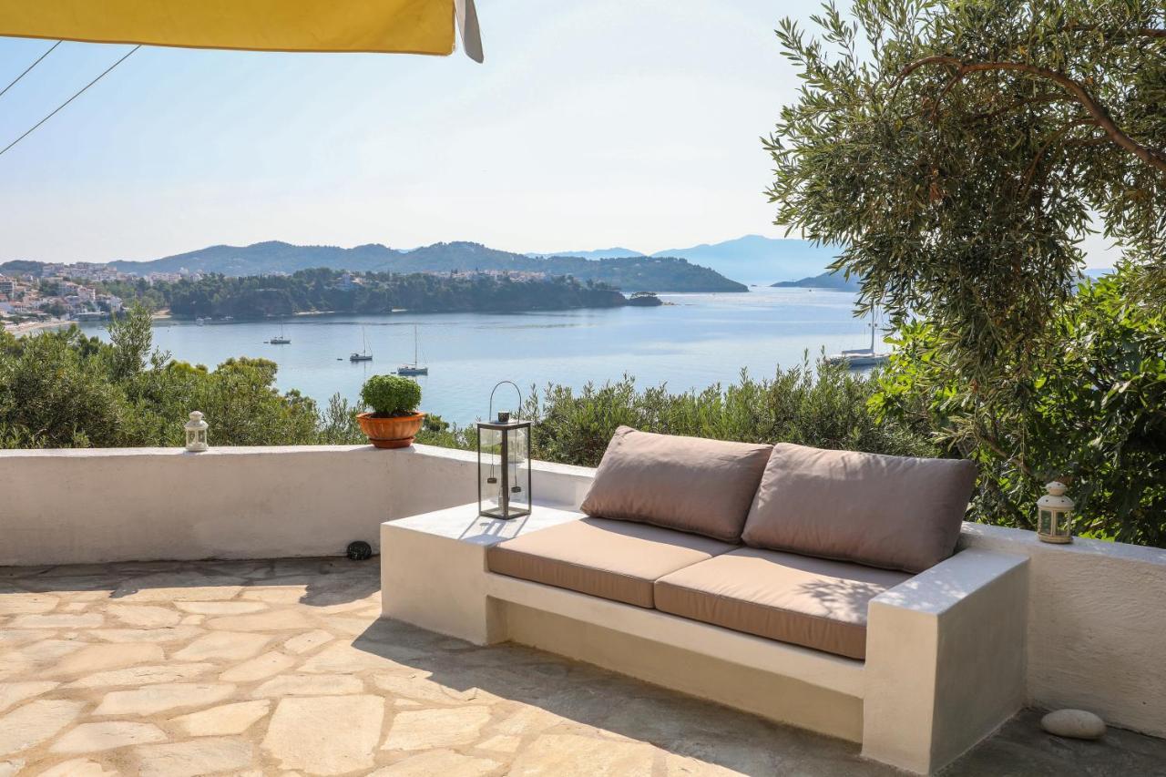 Golden View Villa İskados Dış mekan fotoğraf