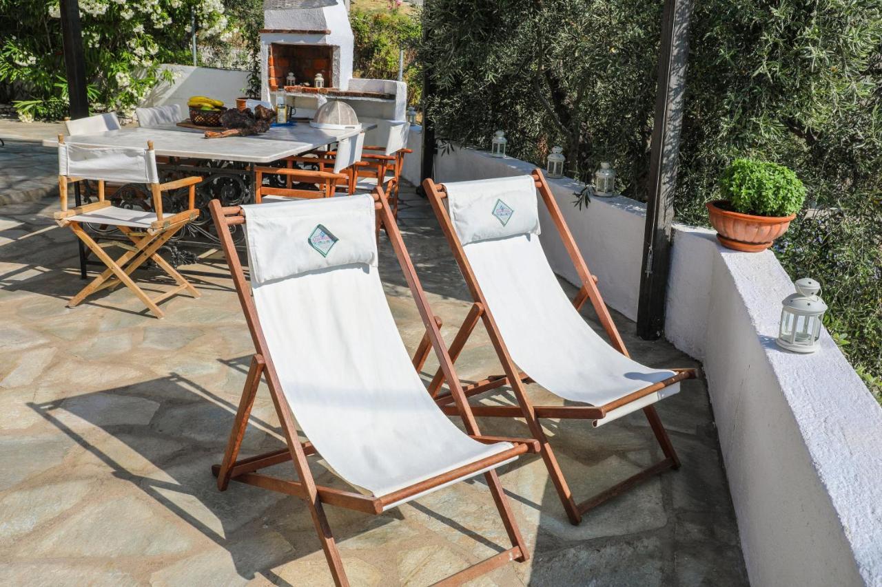 Golden View Villa İskados Dış mekan fotoğraf